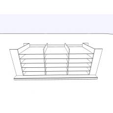 Kleingefacheinsatz - 1000mm