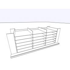Kleingefacheinsatz - 1000mm