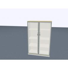 Glasdrehtürenschr. - 4 OH