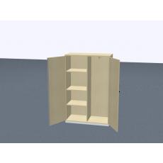 Akten-/ Garderobenschr. - R - 4 OH