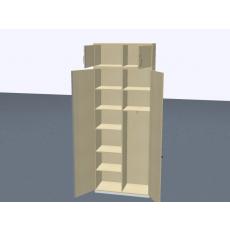 Akten-/ Garderobenschr. - L - 7 OH