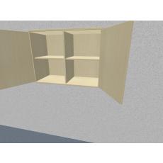 Hängeschrank - 441mm -2 OH 