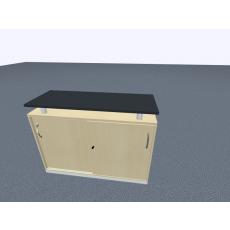 Aufsatzpl. schwebend 120x441mm