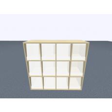 Klappenaufsatzschrank - 12 Fächer