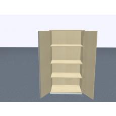 Türenschrank - 2 OH - 