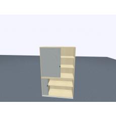 Querrollladen - 5 OH - R-  2-teil.