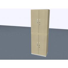 Türenschrank - 6 OH - 2-teil.