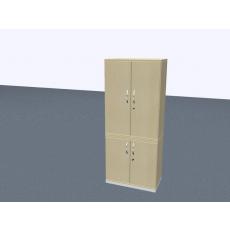 Türenschrank - 5 OH - 2-teil.