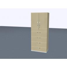 5 OH -  4 Schübe, Rest Türen