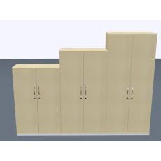 Garderobenschrank - 4 OH