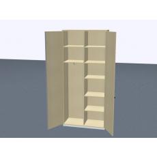 Akten-/ Garderobenschr. - L - 6 OH