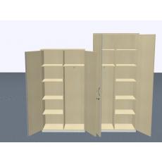 Akten-/ Garderobenschr. - L - 6 OH