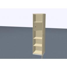 5 OH -  Tür mit Wertfach - R-