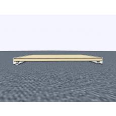 Schreibplattenauszug - 800mm