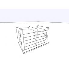 Kleingefacheinsatz - 800mm