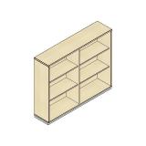 Aktenregal-schmal -3 OH -MW